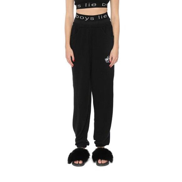 ⭐️NEW⭐️BOYS LIE/ Black Petty Sweatpants Black M - Picture 1 of 4